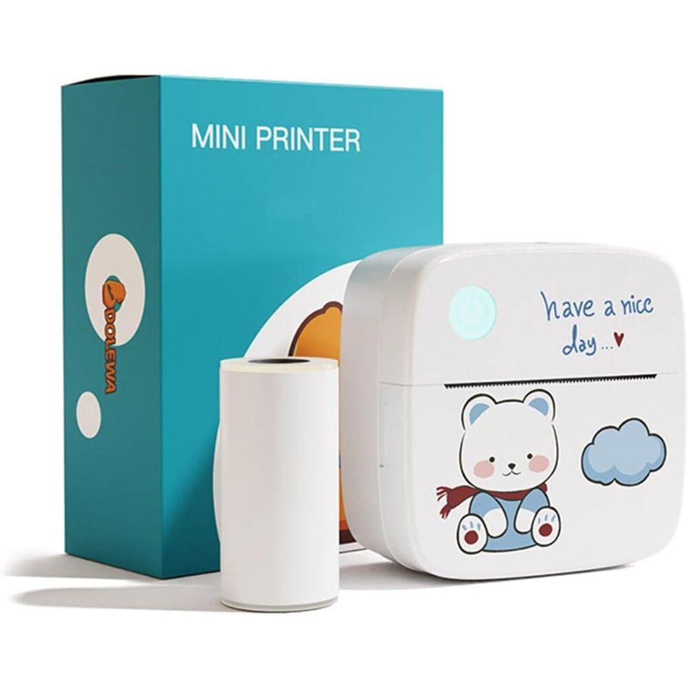 Portable Mini-Label Pocket Printer
